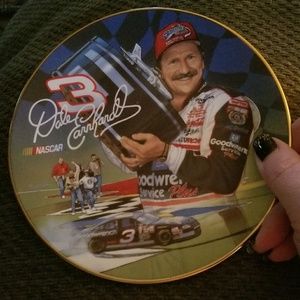 Dale Earnhardt #3 collector plate